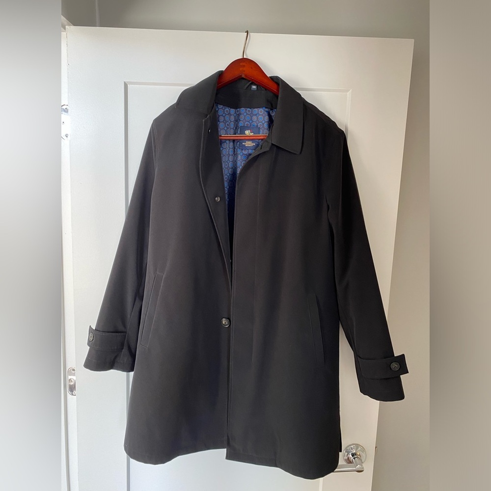 Hart Schaffner Marx Lined Rain Coat